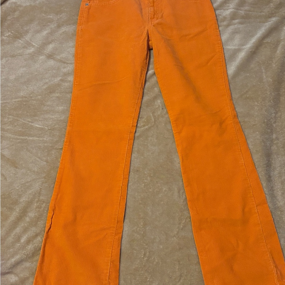 Levi's Orange Boot Cut Jeans